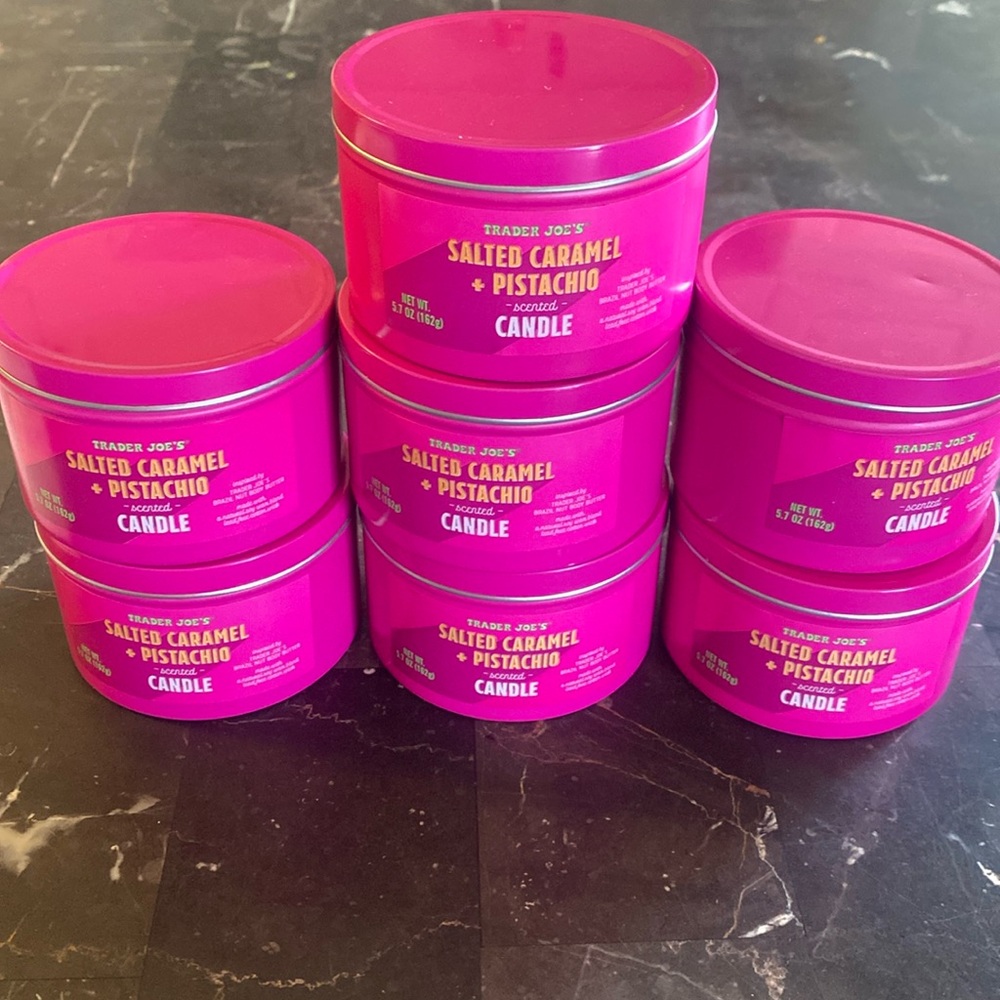 Trader Joe’s Salted Carmel Pistachio Candle